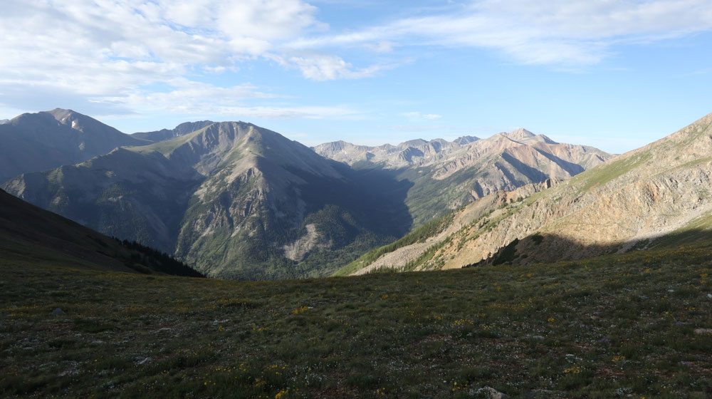 Blick vom Hope Pass Richtung Süden