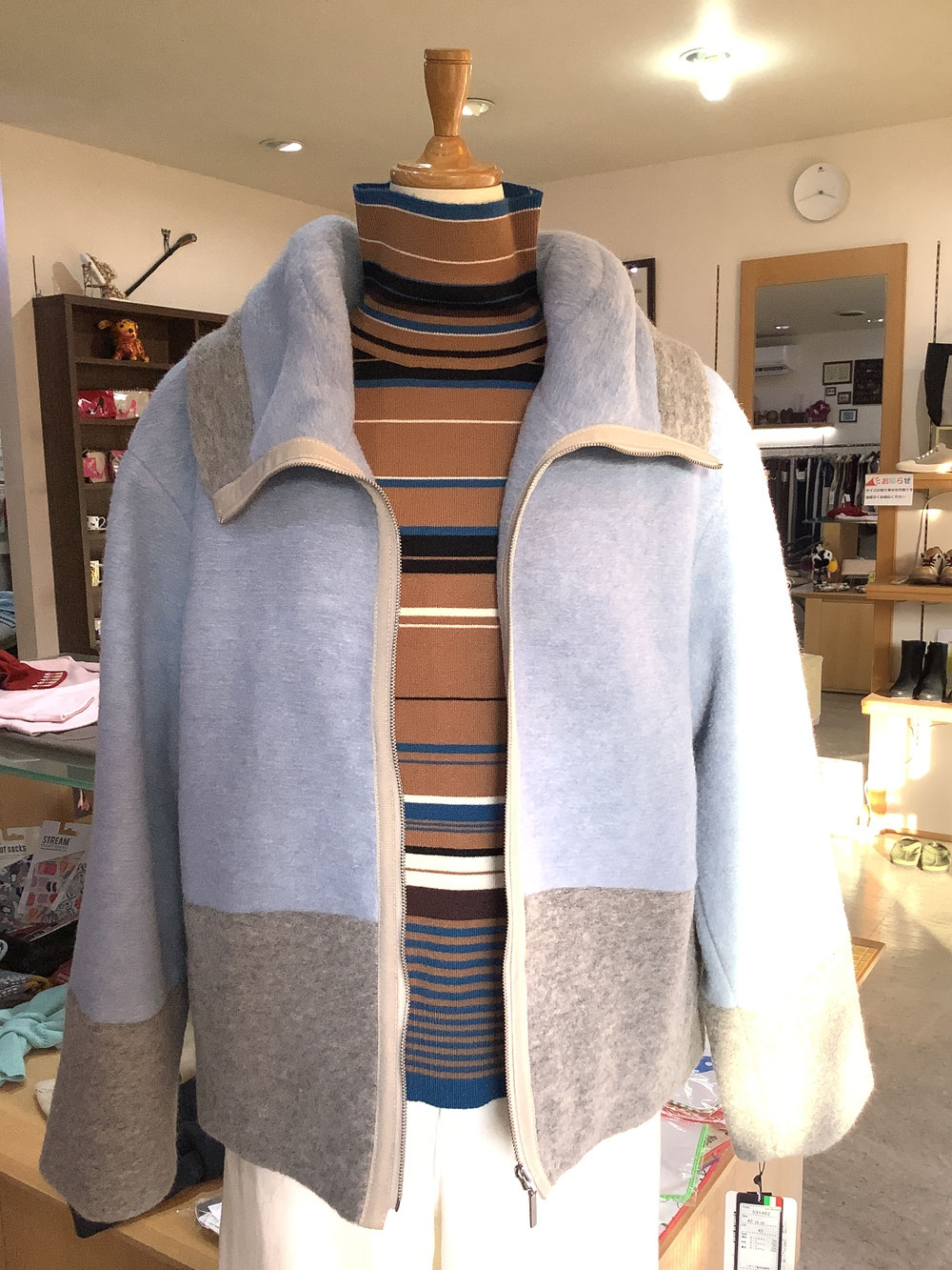 ローブ（ROBE) 3−MA38  ショールカラージャケット（BLUEFRONCE)  ¥30,580（税込）⇒SALE ¥24,464（税込）