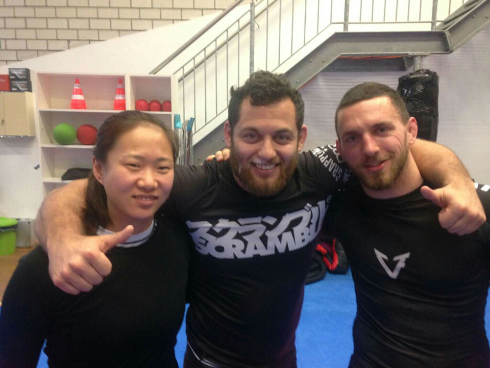 Ronin BJJ beim Seminar mit Daniel Strauss