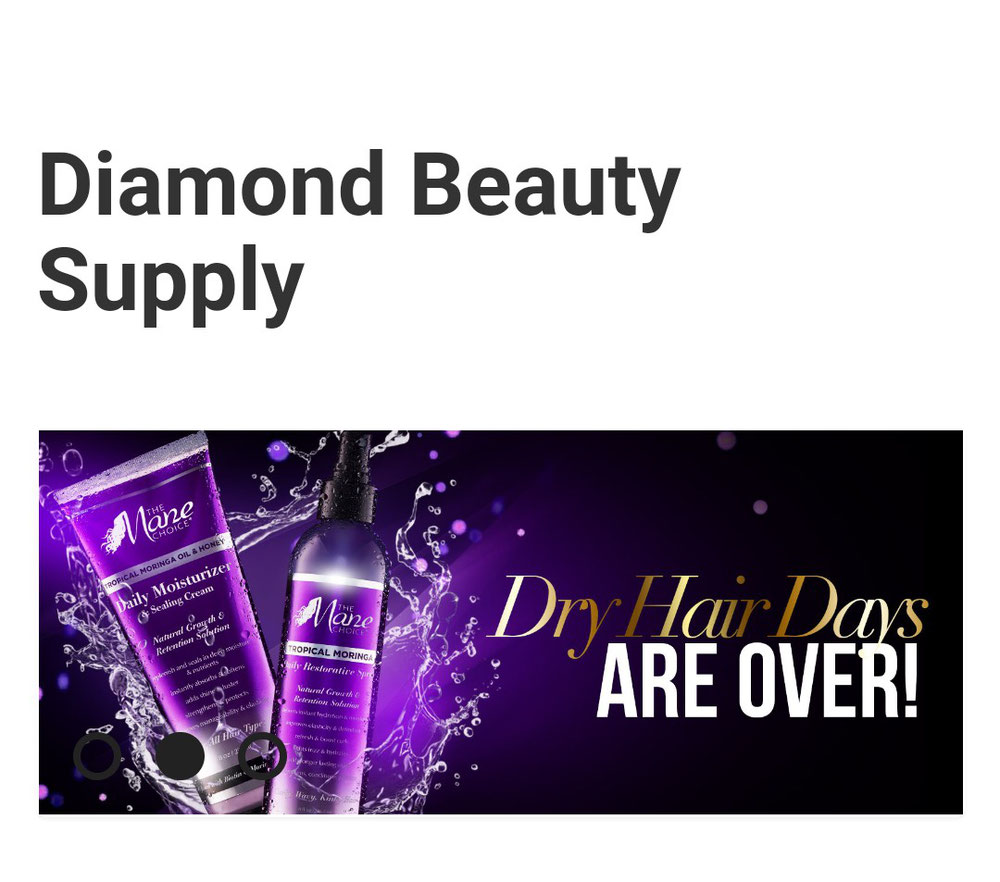 Click the picture to be taken to Diamond Beauty Supply website.