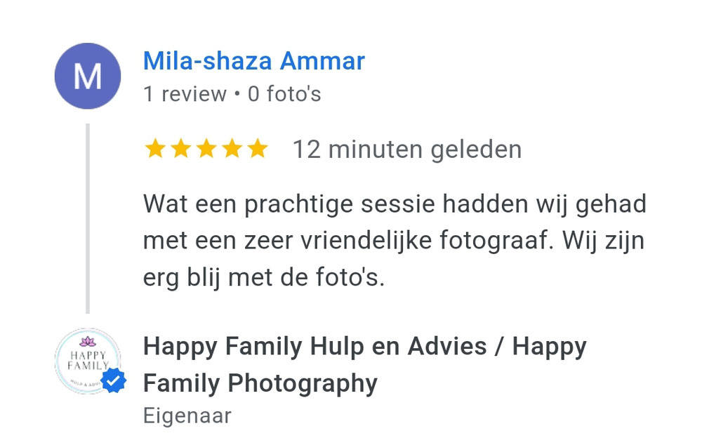 Review gezinsshoot van 10 juli 2024 met 2 volwassenen en meisje van 15 maanden