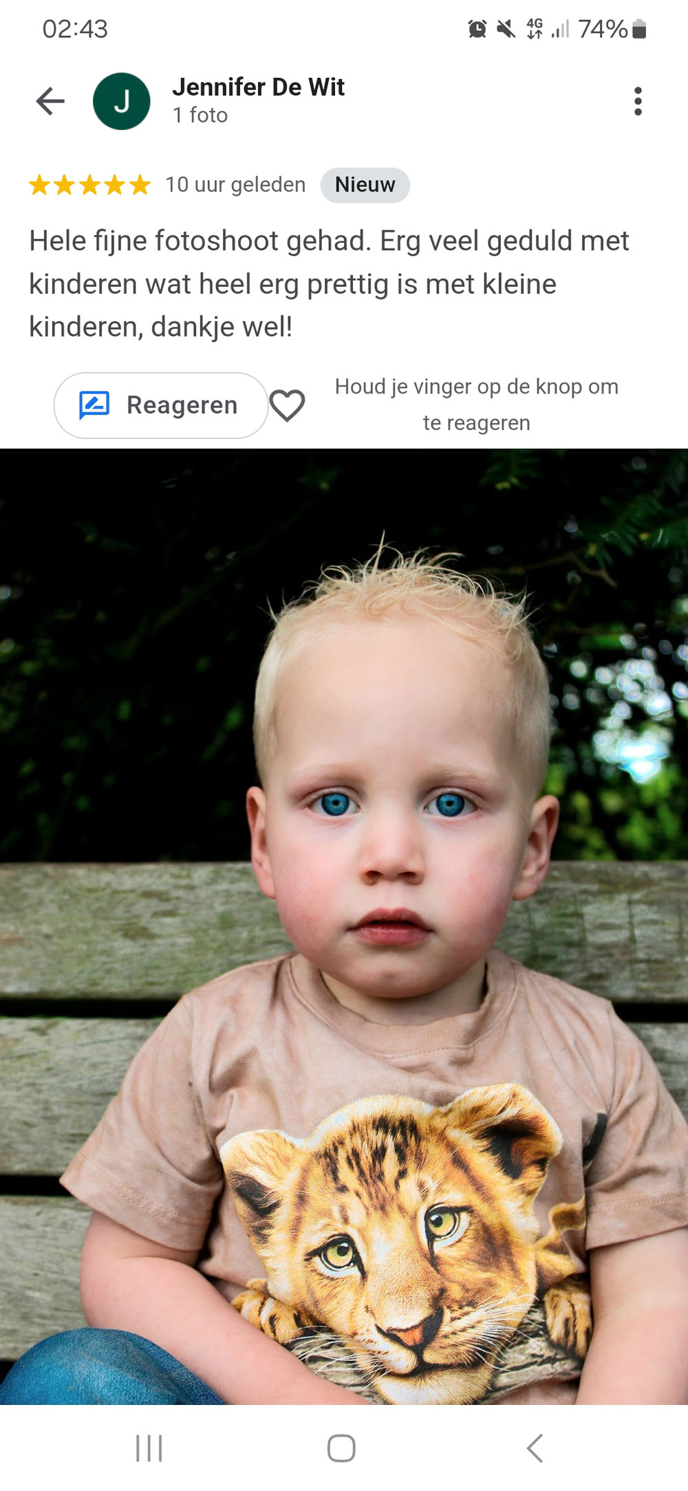 Review Kinder-Shoot april 2025