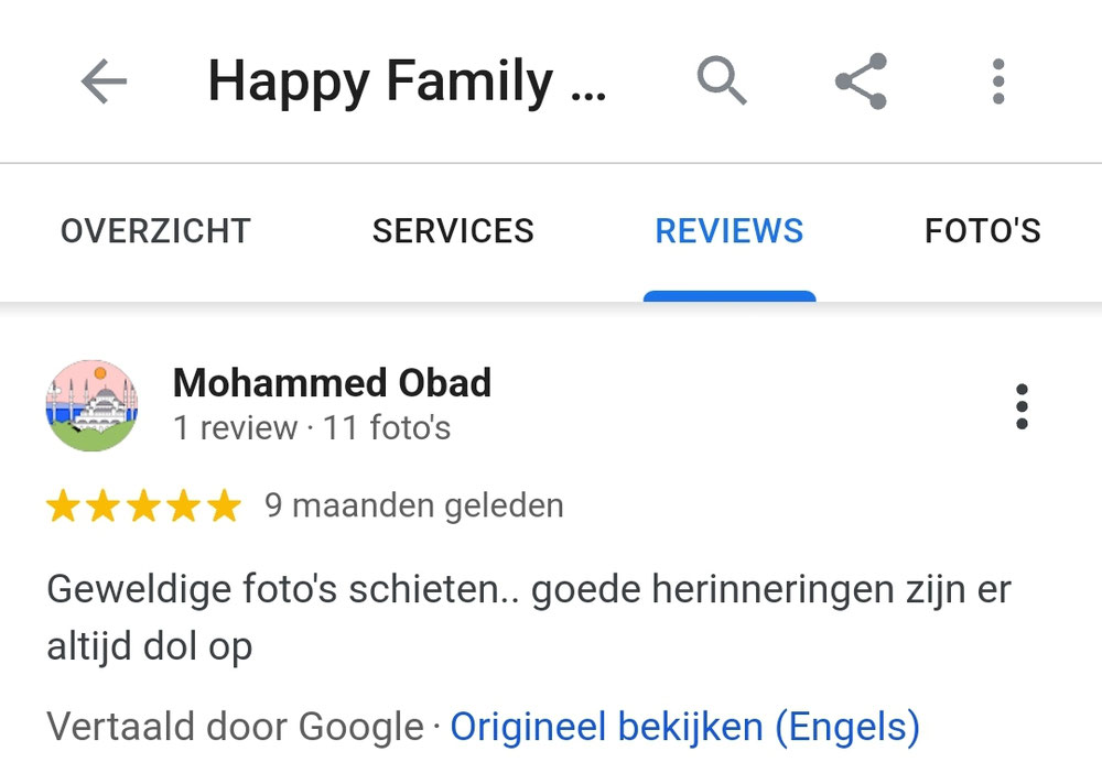 Review gezinsshoot 3 kinderen 