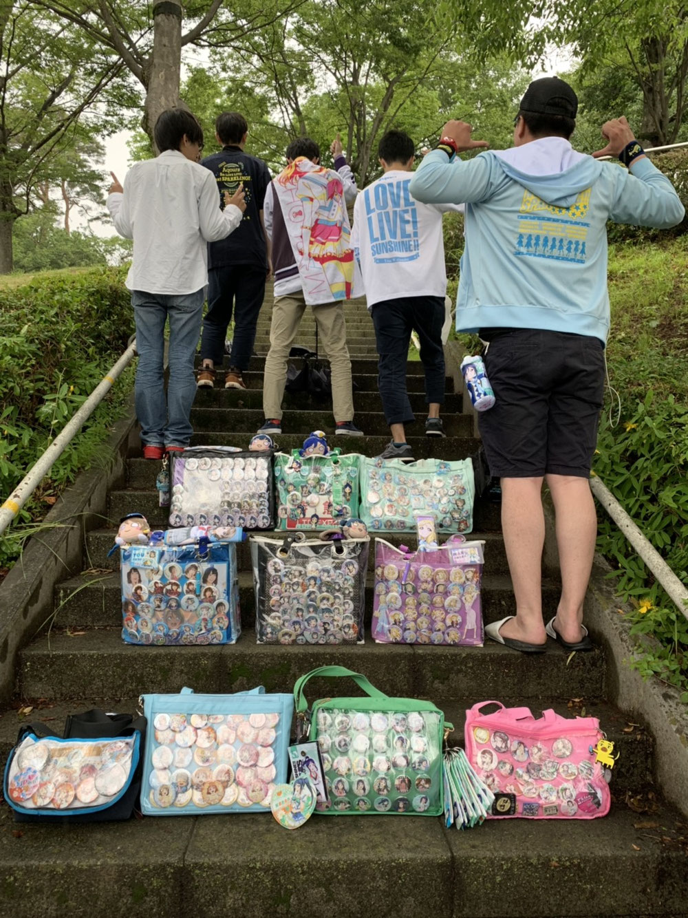 ラブライブ Aqours 渡辺曜 高海千歌 痛バッグ ラブライブ Aqours 渡辺曜 高海千歌 痛バッグ