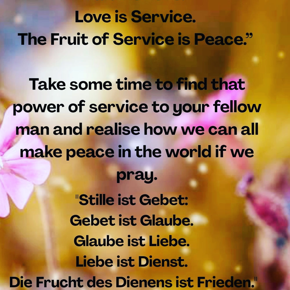Love is Service 