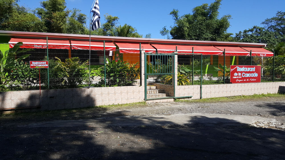 Le restaurant de La Cascade Restaurant AjoupaBouillon Martinique
