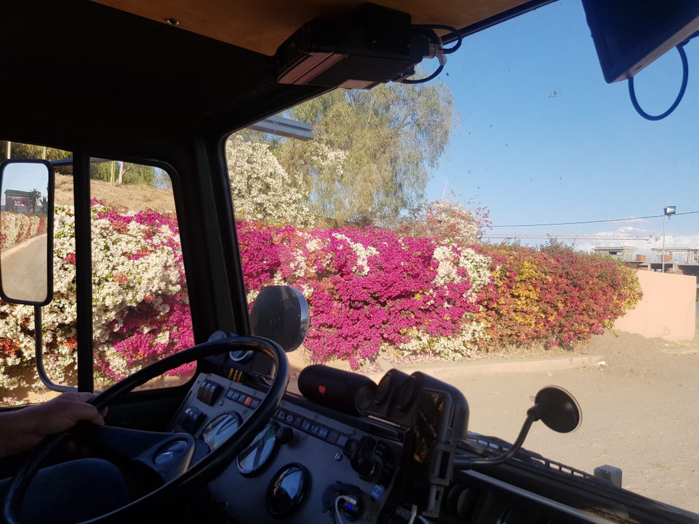 Anfahrt Camping Relaise Marrakesch 