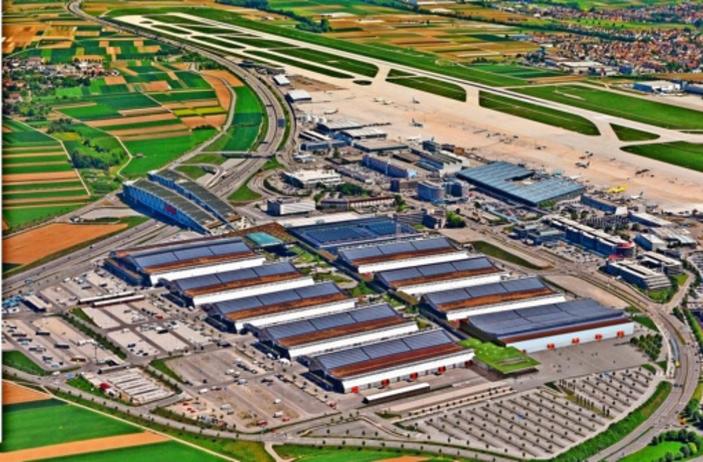 Neue Messe Stuttgart (ca. 42.000 Lfm Silikonfugen)