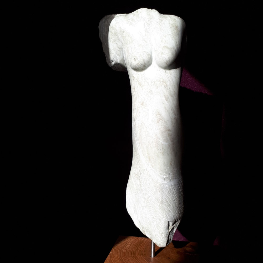 Torso weiss von vorne
