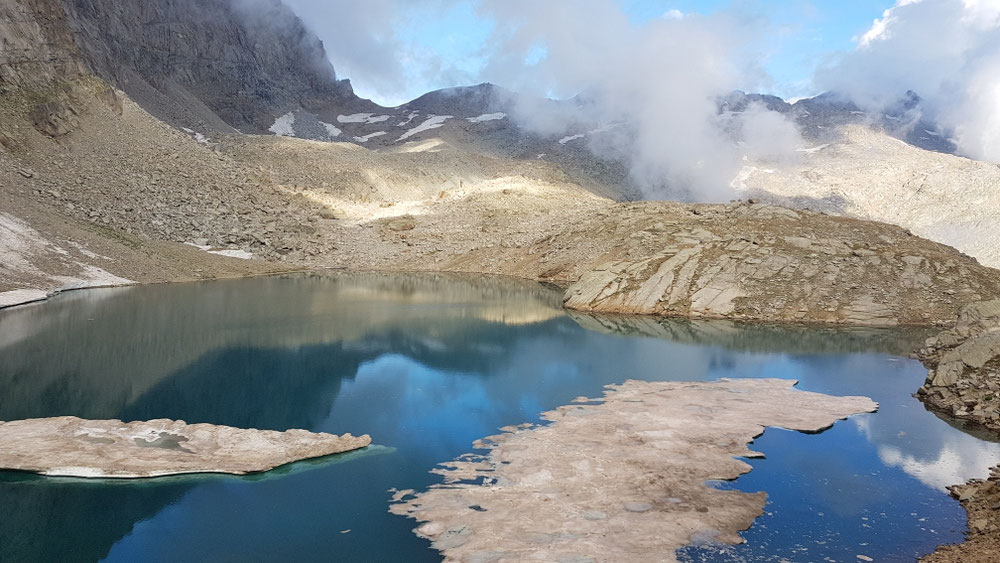 ...bis zum Lago Lillet, mit schwimmenden Eisbergen!!!