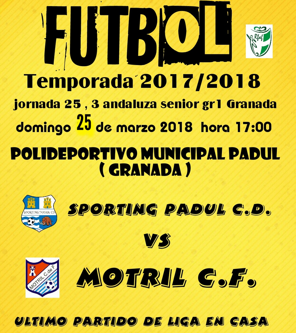 Sporting Padul CD vs Motril CF ( B )