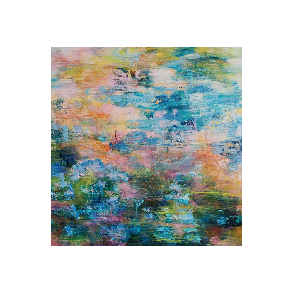 Land of flowers, 100 x 100 / private collection