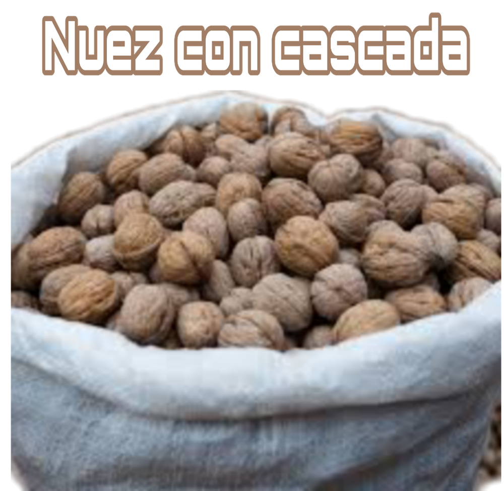 NUEZ CON CASCARA x 01 kilo S/.20.00 Venta sugerida:S/.25.00