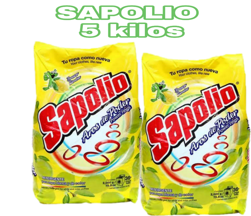 DETERGENTE SAPOLIO 4.5 KILOS x 02 S/.