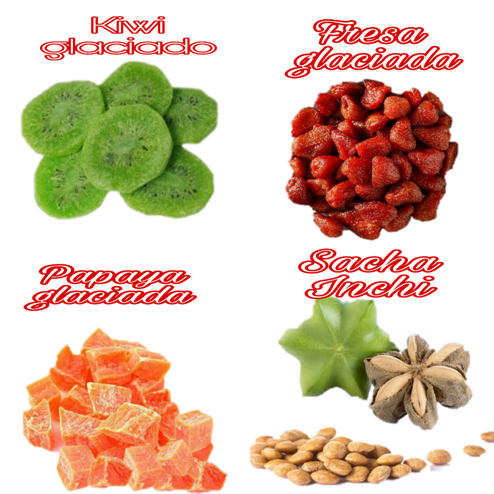 KIWI 01 KL. S/.34.00|| FRESA S/. 38.00 || PAPAYA X 01 KL. S/. 35.00||  SACHA INCHI S/.33.00 