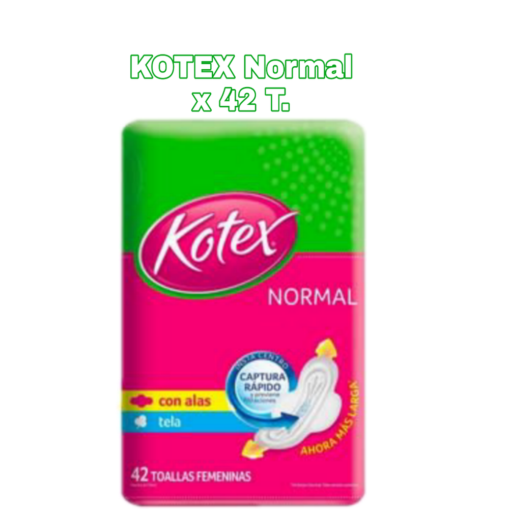 KOTEX NORMAL x 42 unds. S/.