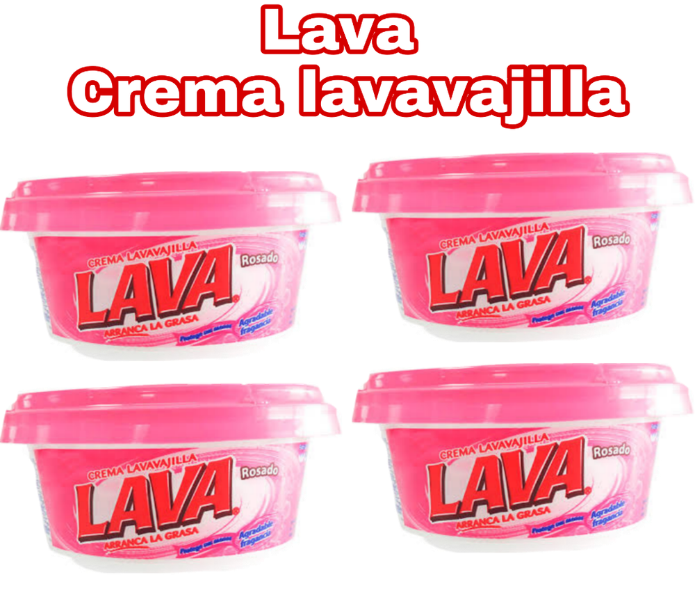 LAVA CREMA LAVAVAJILLA POTE 175 grs. x S/.