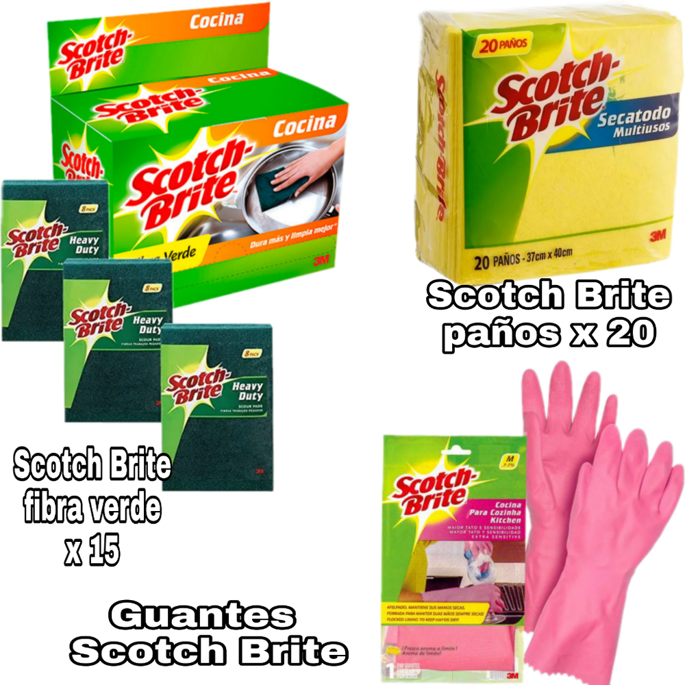Scotch caja x 15 S/ 22.00.Guantes 30.00