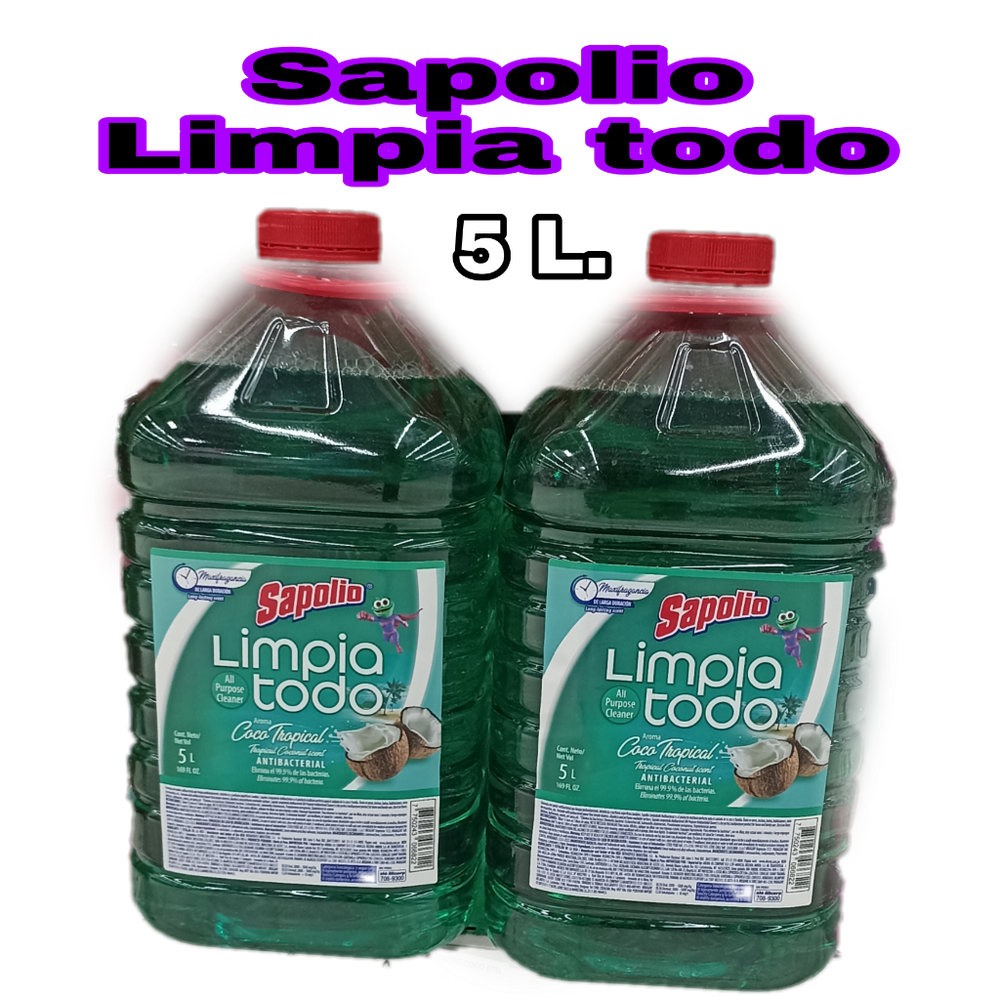 SAPOLIO LIMPIATODO COCO TROPICAL  5 LITROS X 01 S/.