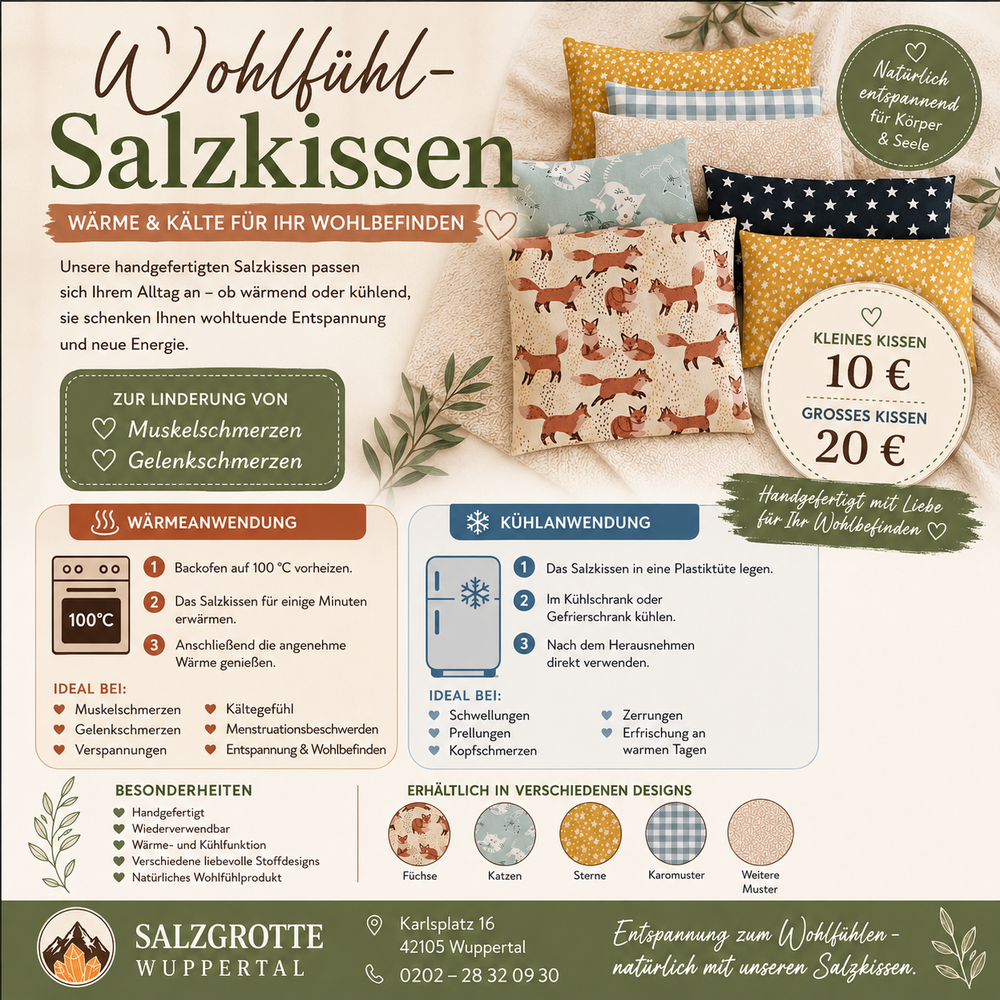 Nur bei uns in der Salzgrotte erhältlich 