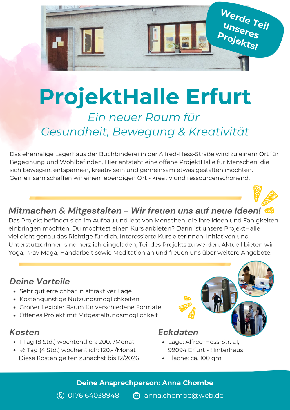 Räume für Kurse