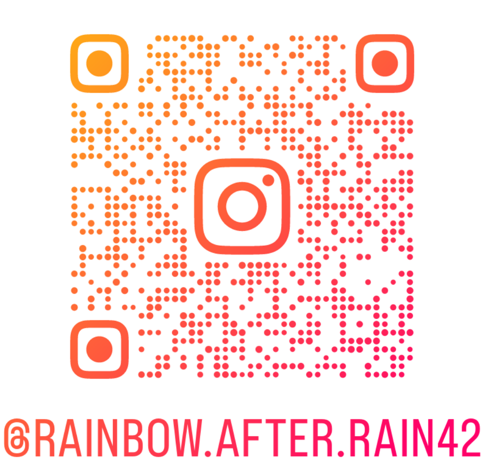 Instagram～雨のち虹