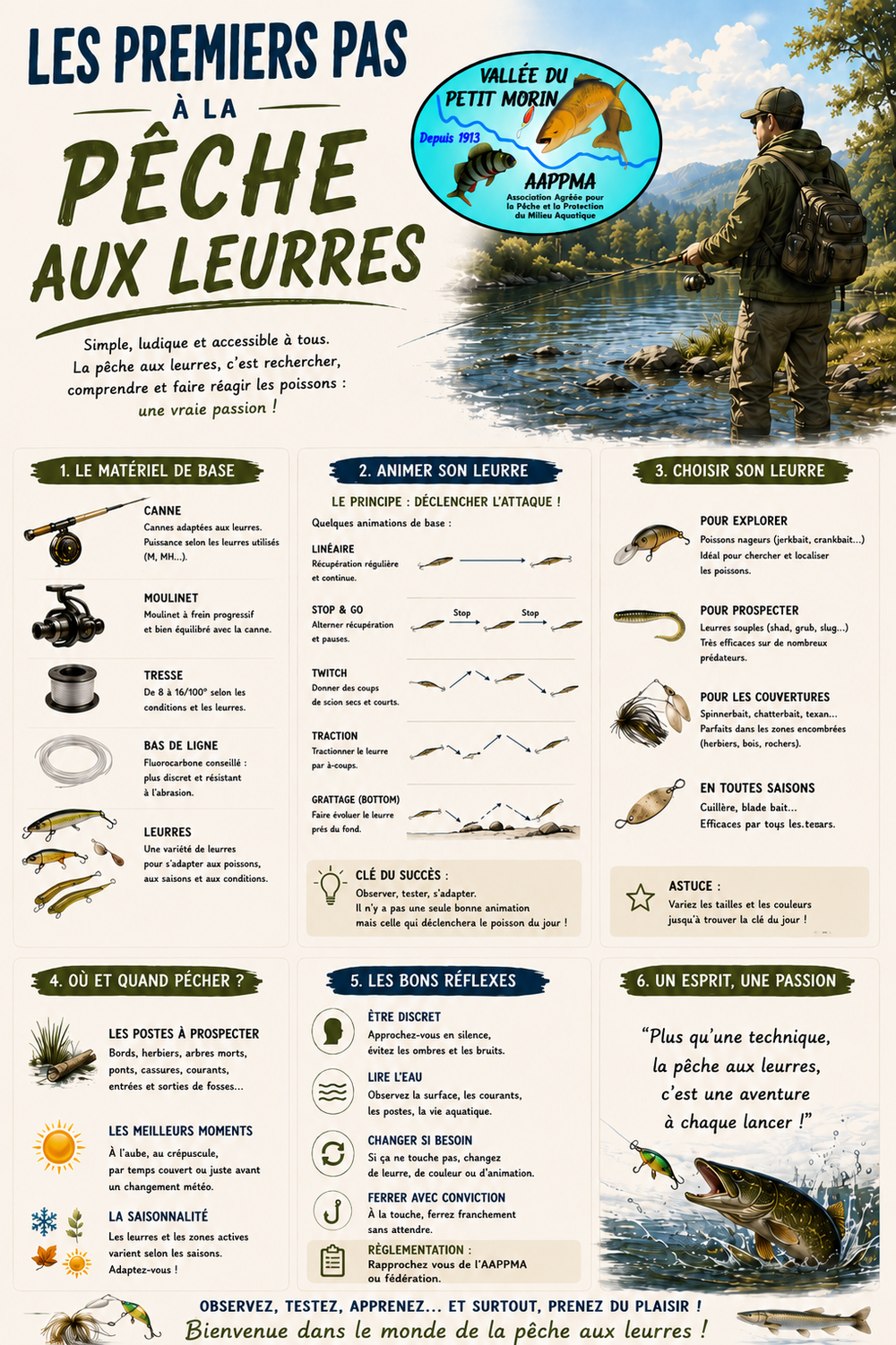 Fiche pêche aux leurres 