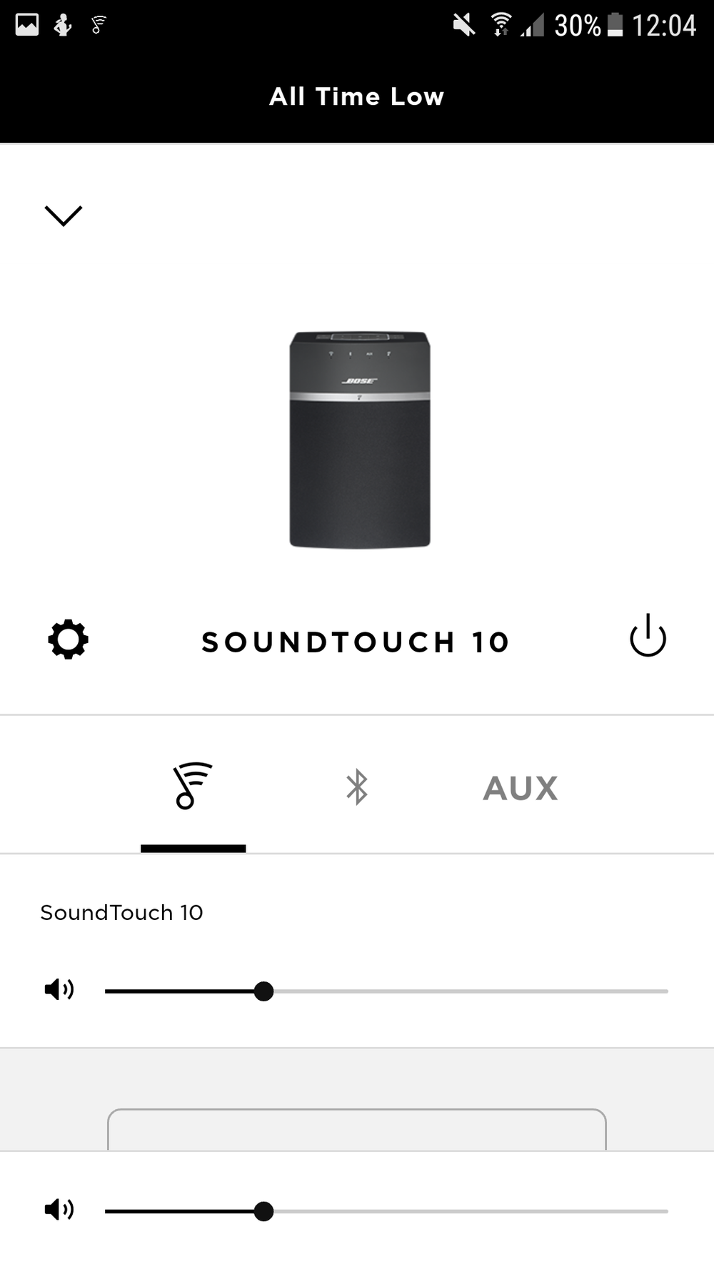Oberfläche der App