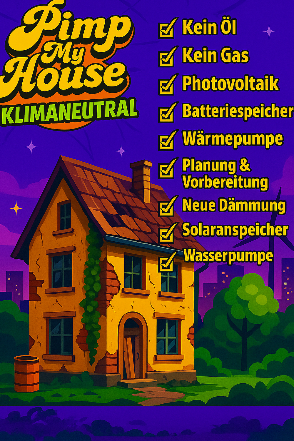 Pimp my House Checkliste