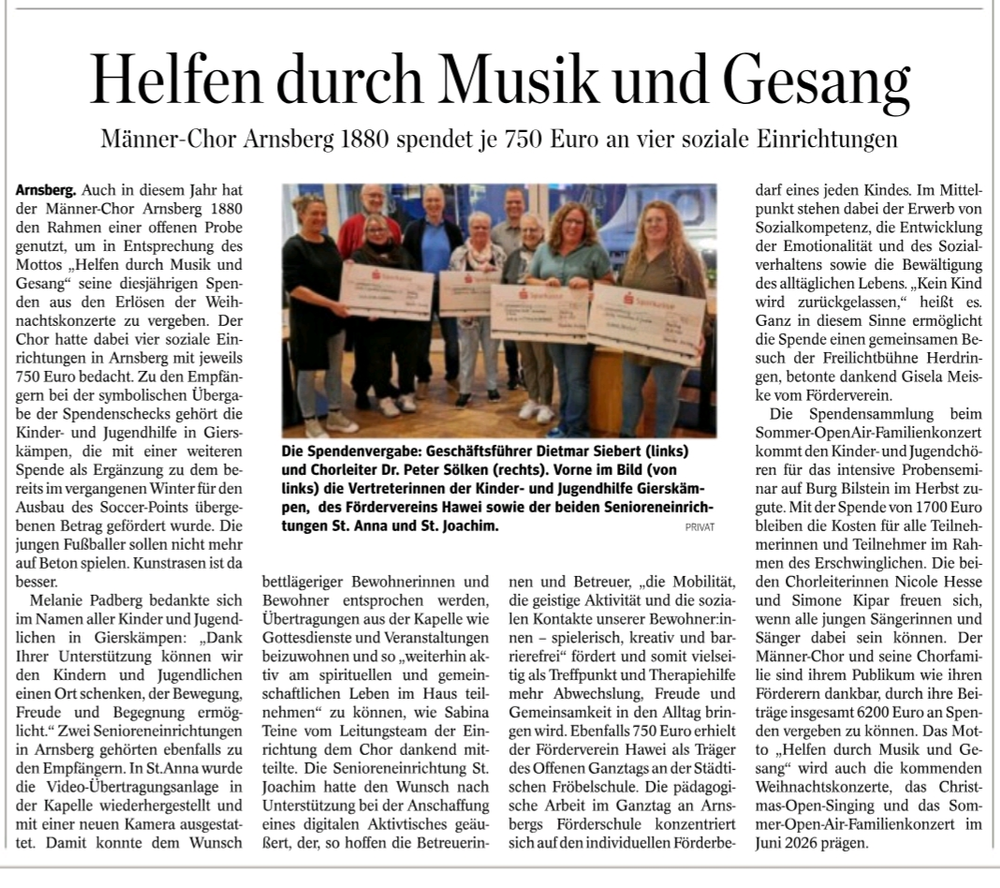 WR-Artikel vom 22.10.2025