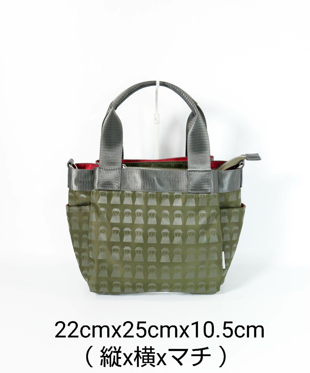 ピッコーネ（Picone）4−MA28グリーンピコ柄バック  ¥12,100（税込）