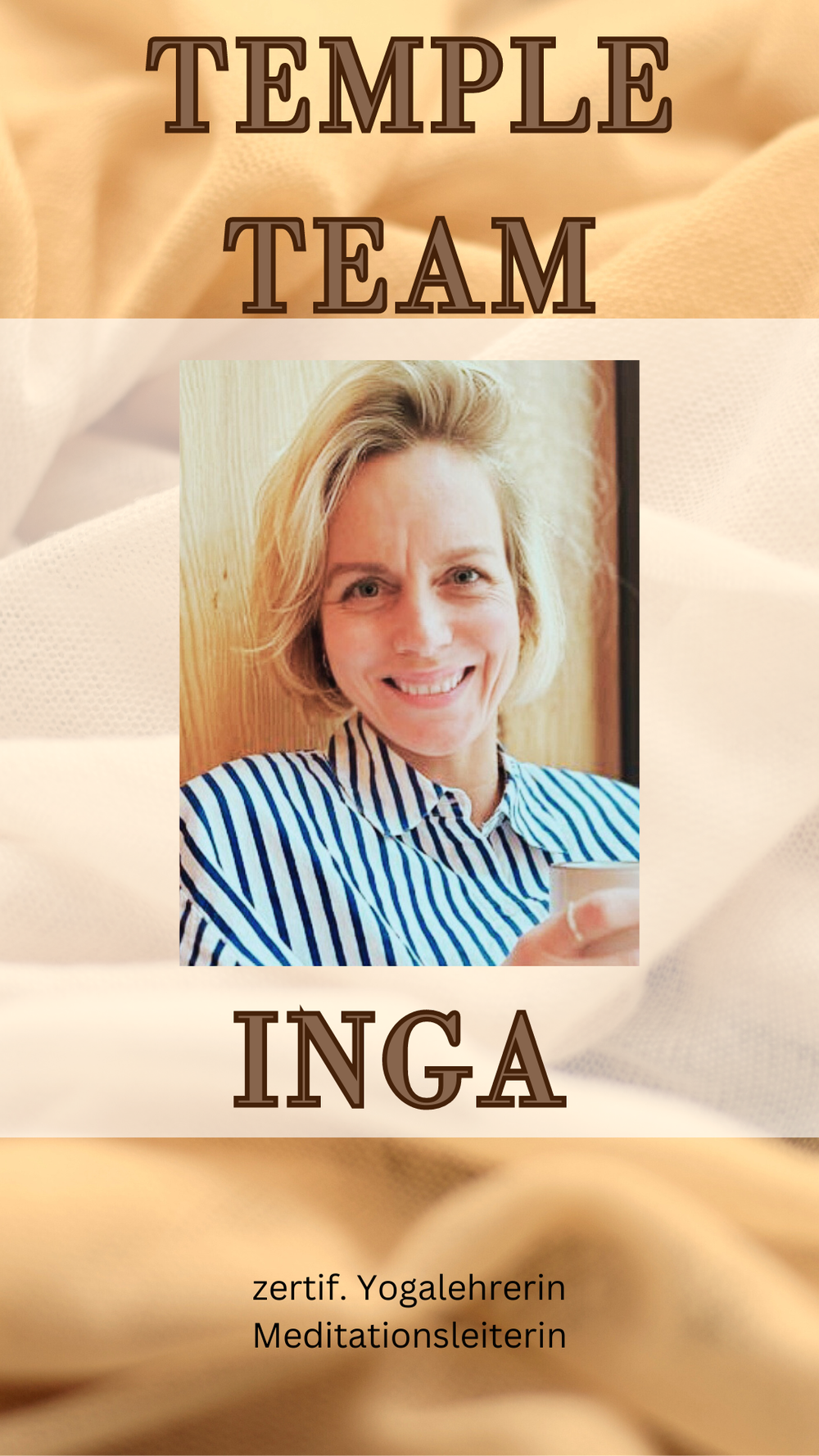 Inga - unterstützt im Bereich Yoga & Entspannung 