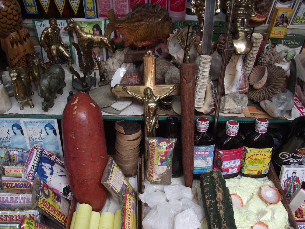 Chiclayo Mercado Modelo market witch doctors