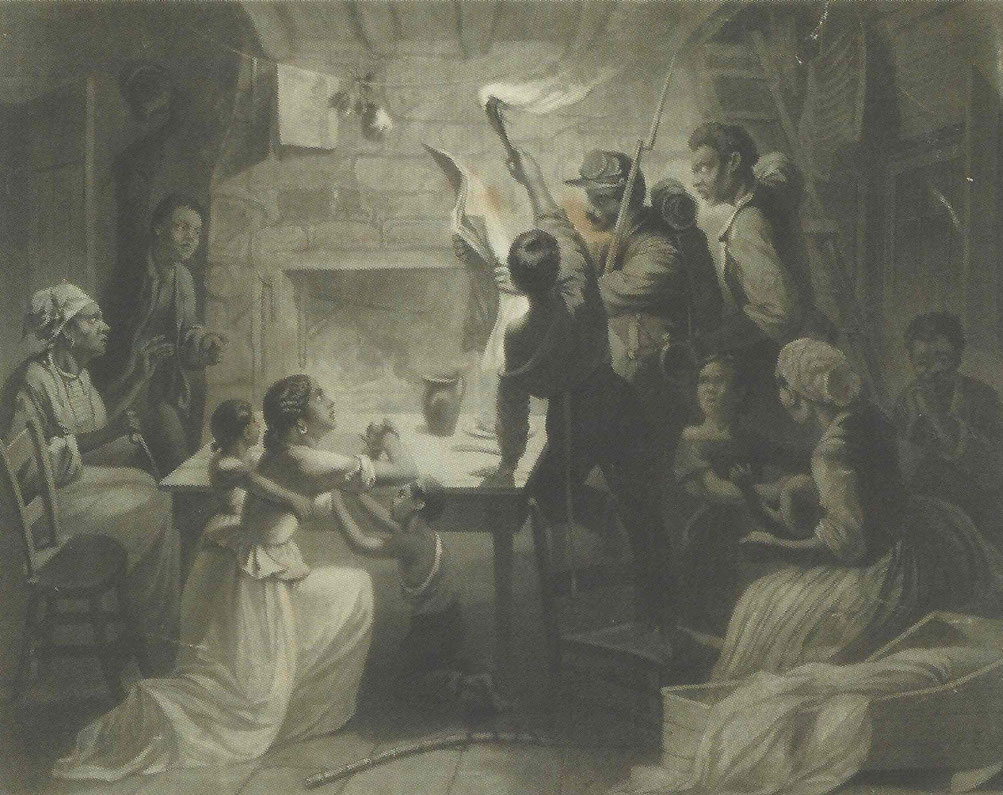 Reading the Emancipation Proclamation 1864 J.W.Watts, Hartford CN S.A.Peters & Co. Courtesy of the Schomburg Center for Research in Back Culture, The New York Public Library From the Smithsonian