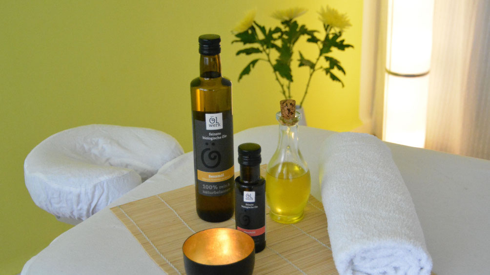 Klassische schwedische Massage Mit eigener AromaölKreation, naturrein aus biologischem Anbau