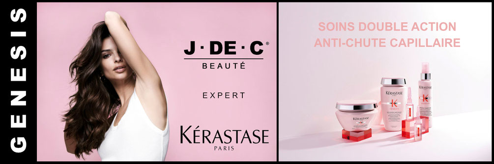 Genesis, Kérastase, Institut Kérastase, J DE C Coiffure, Coiffeur Marseille, Anti-chute Cheveux
