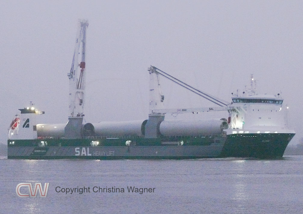 SAL Heavy Lift, Elise, erstes Schiff der neuen Orca-Klasse