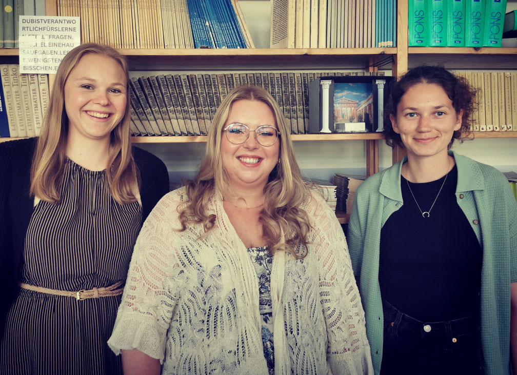 v.l.n.r. Frau Wenzel, Frau Bolte, Frau Stolzmann