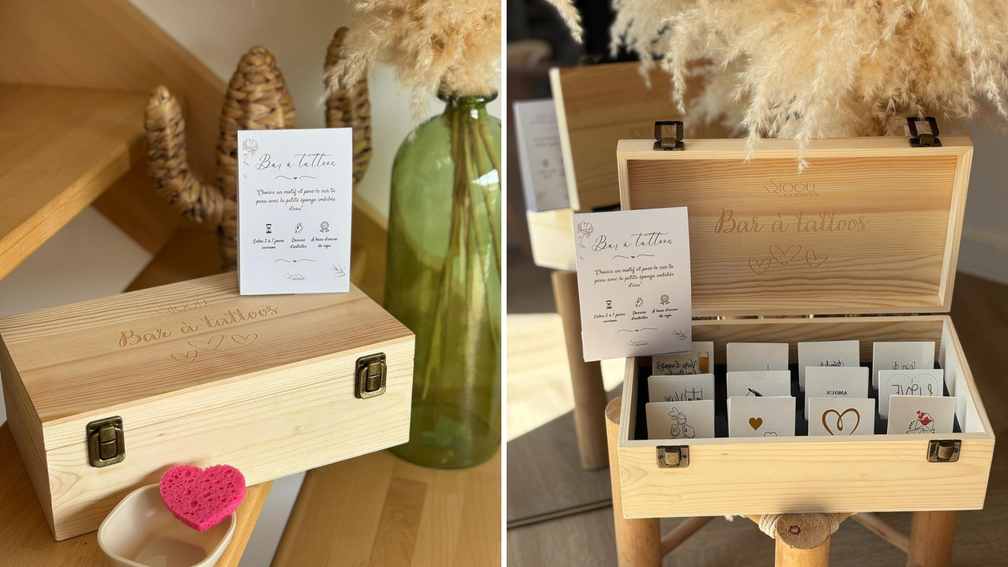 Sioou Réinvente Les Animations De Mariage Avec Son Coffret En Bois Compact - Crédit photo : SIOOU