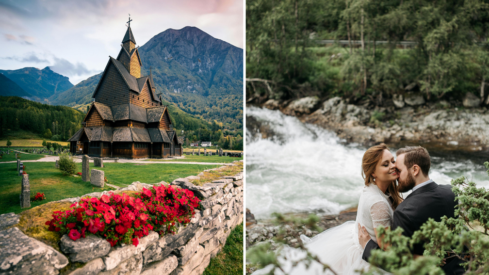 Un mariage au cœur des fjords : l’élégance nordique à l’honneur - Crédit photo : Tous droits réservés