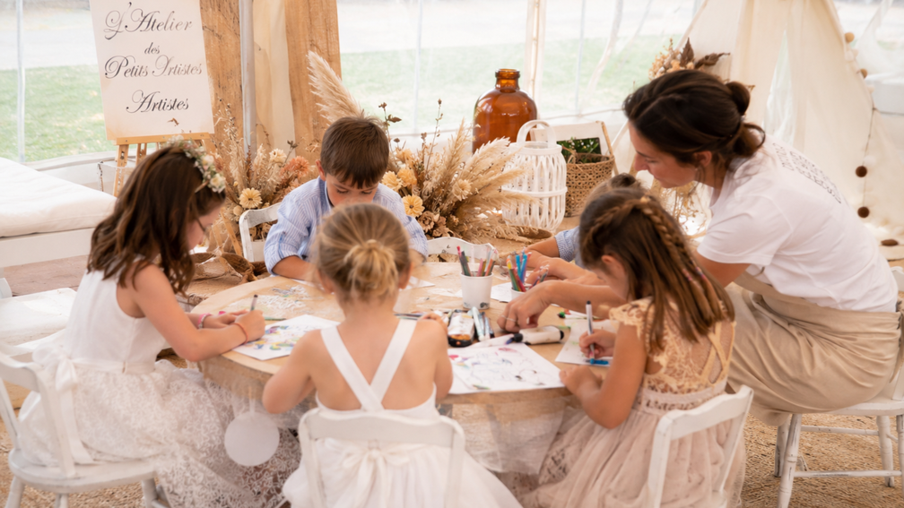 Pourquoi faire appel à un service d’animations pour les enfants lors d’un mariage ? - Magazine Un Jour Un Oui - Crédit photo : Tous droits réservés