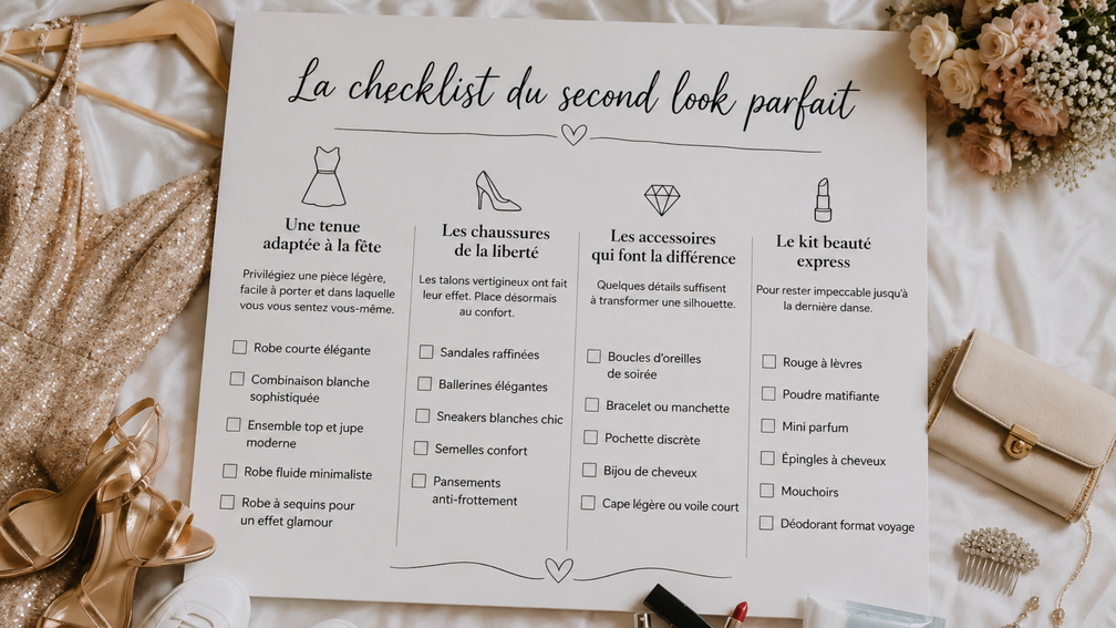 LE SECOND LOOK - La tenue de rechange qui prolonge la magie jusqu'au bout de la nuit - Crédit photo : Tous droits réservés