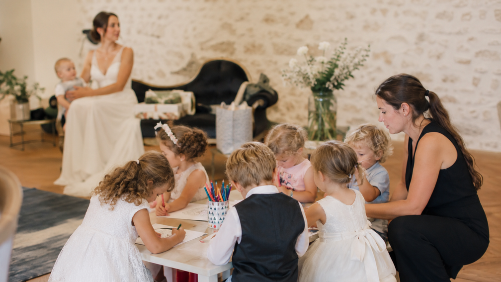 Pourquoi faire appel à un service d’animations pour les enfants lors d’un mariage ? - Magazine Un Jour Un Oui - Crédit photo : Tous droits réservés
