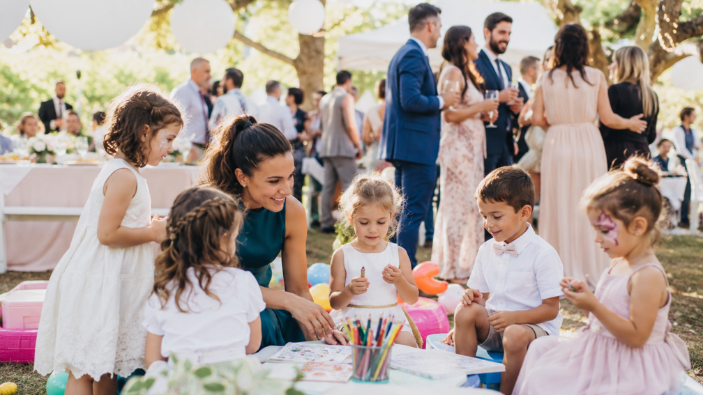 Pourquoi faire appel à un service d’animations pour les enfants lors d’un mariage ? - Magazine Un Jour Un Oui - Crédit photo : Tous droits réservés