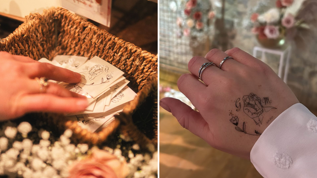 Sioou - Tatouages éphémères personnalisés - Crédit photo : Tous droits réservés