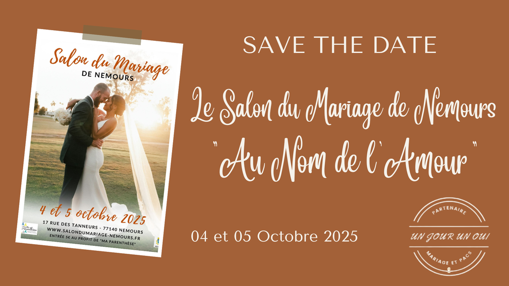 Au Nom de L'amour - Salon du Mariage de Nemours 2025 - Crédit photo : Tous droits réservés