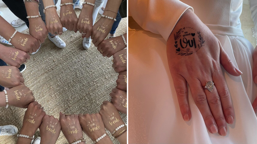 Sioou - Tatouages éphémères personnalisés - Crédit photo : Tous droits réservés