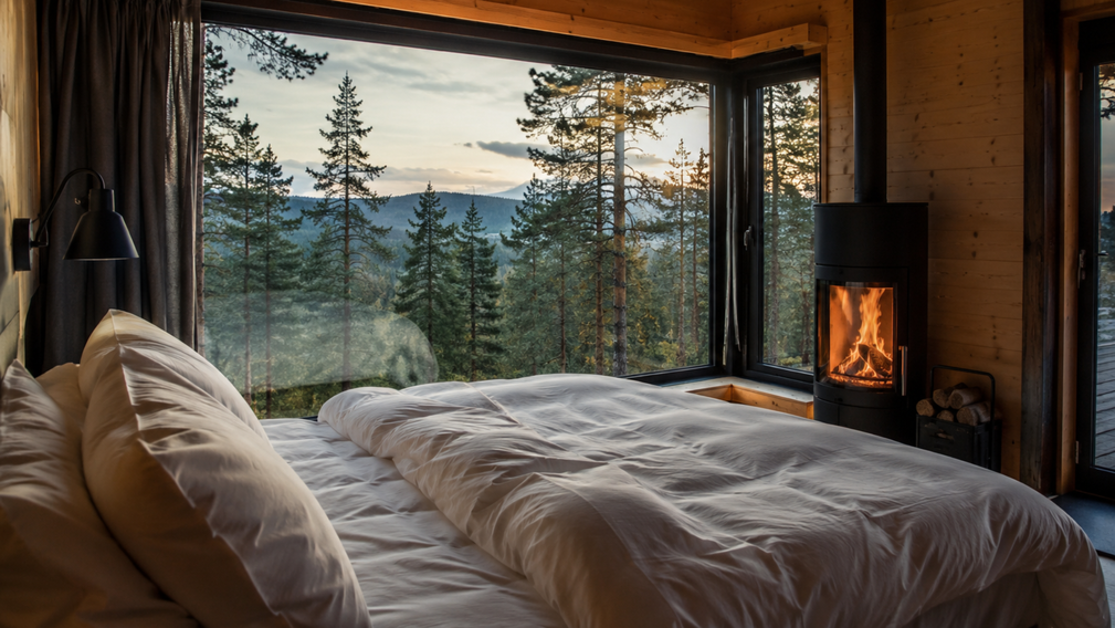 Lune de miel insolite : dormir dans une cabane de luxe perchée dans les arbres en Suède - Crédit photo : Tous droits réservés
