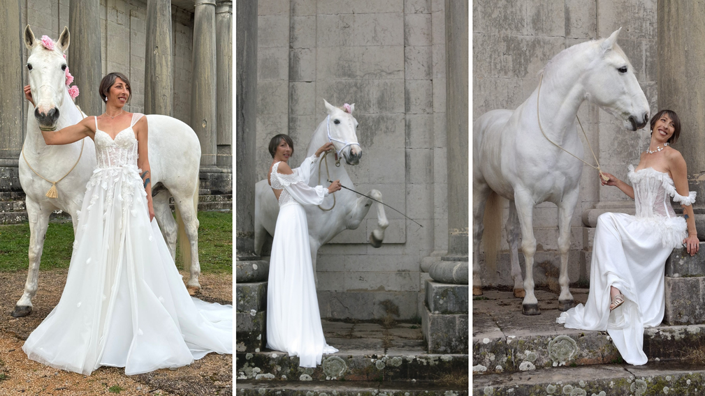 Un Mariage de Conte de Fées au Château de Valbelle - Shooting d’inspiration équestre au cœur du Var - Magazine Un Jour Un Oui - Crédit photo Tous droits réservés