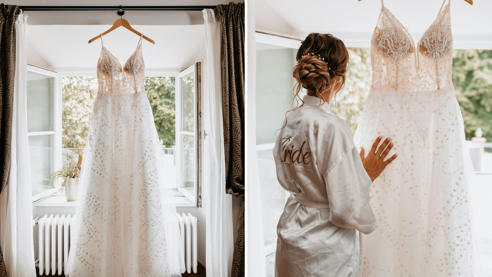 Le Porte-Marteau pour Robe de Mariée : Une Touche Élégante et Symbolique - Crédit photo : Tous droits réservés
